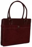 Handbag Style Suede-Look XL Bible Cover